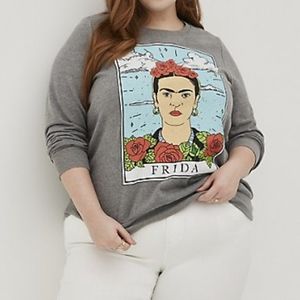 Frida Kahlo - Cozy Fleece Sweatshirt